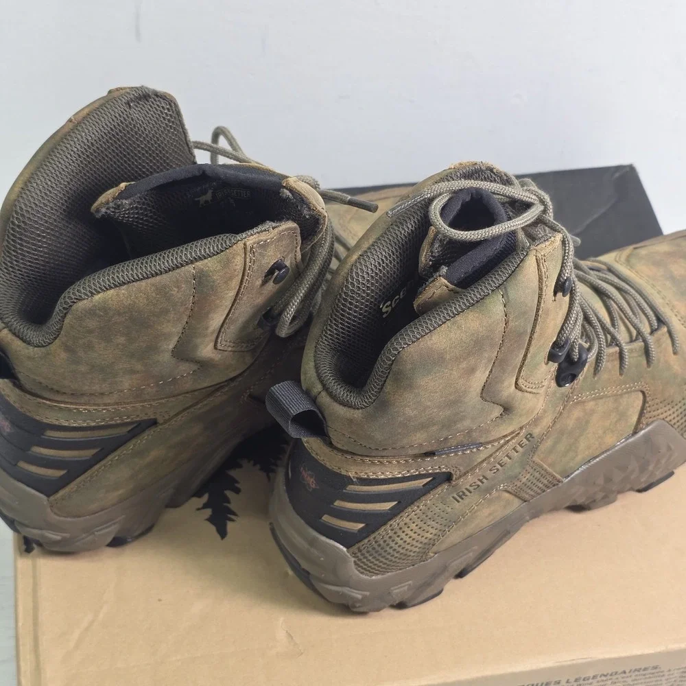Irish Setter VaprTrek 2815 Red Wing Shoes Men's 10.5 D Camo Hunting Boots 8